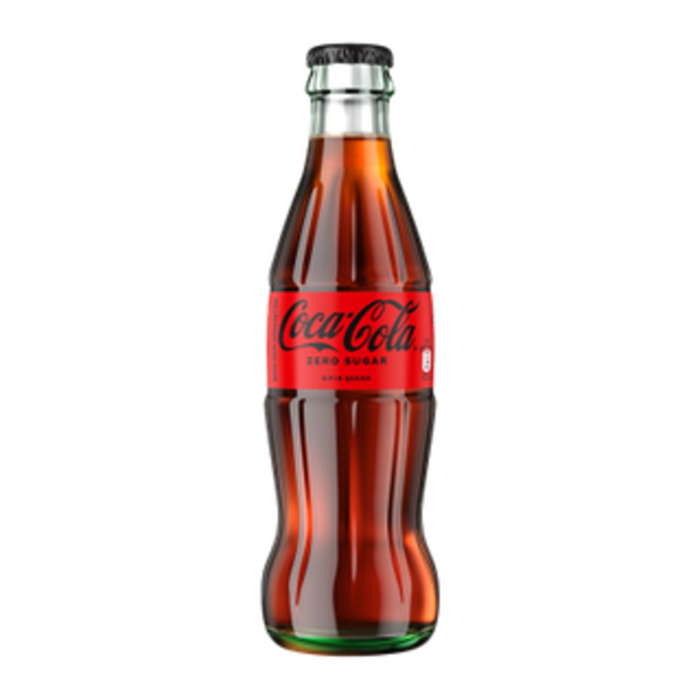 Coca Cola Zero скло