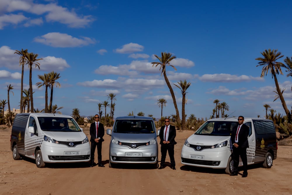Transfert to Marrakech & Back ( 3pax & more ) P/1pax