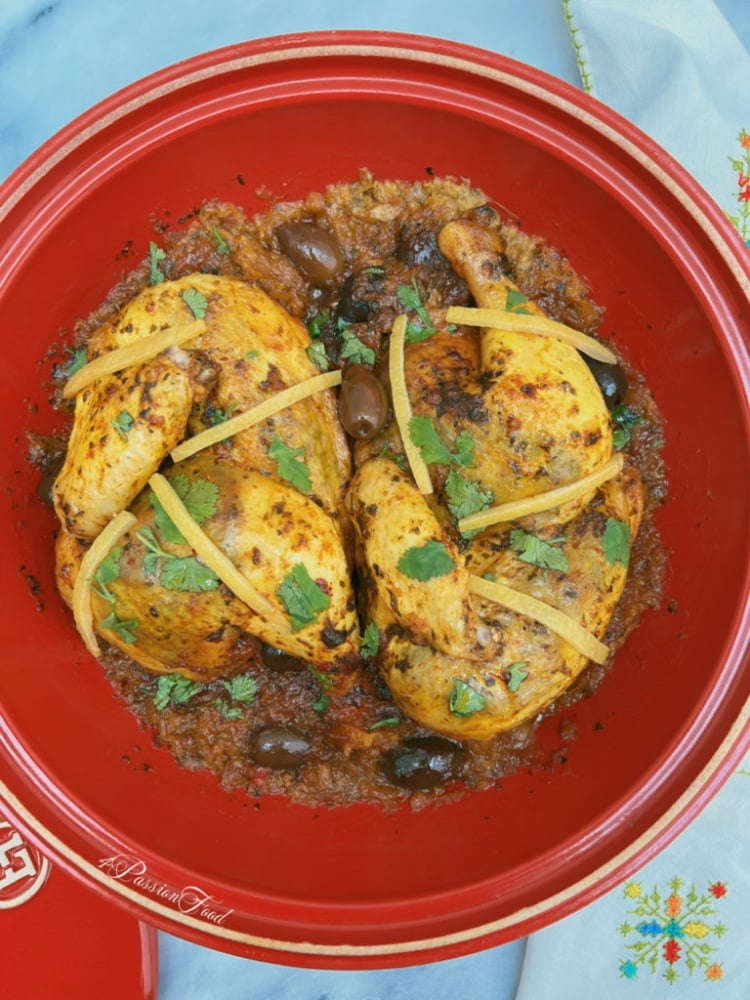 Chiken Tajine with Lemon & Olives