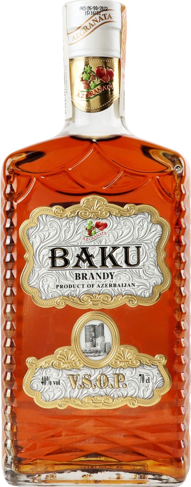 Бренді BAKU 7 років, 40%, 50мл
