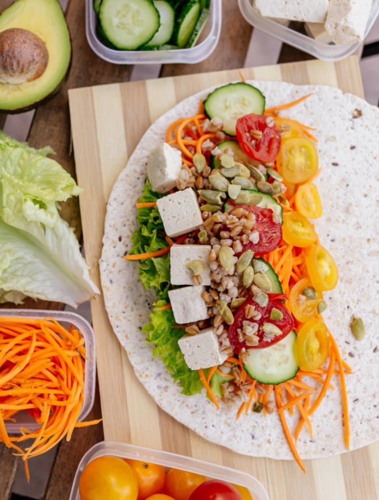 Кашка рол Vegan