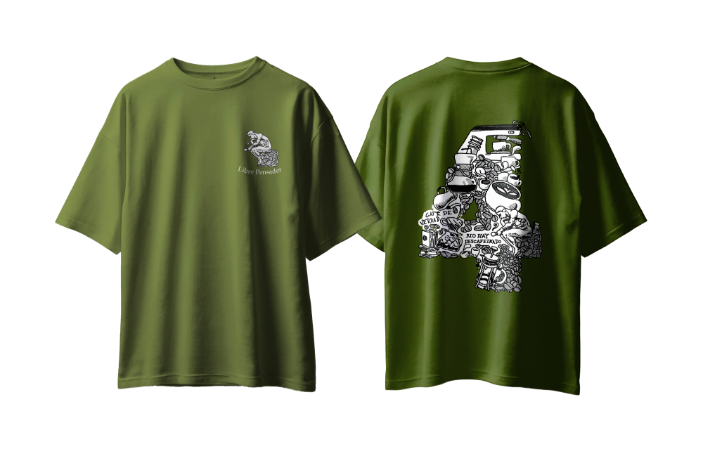 Playera 4 años Libre Pensador