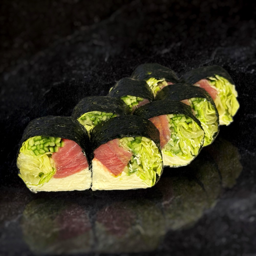 Рол без рису з тунцем