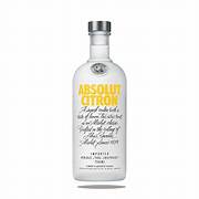 Absolut Citron Liter Bottle