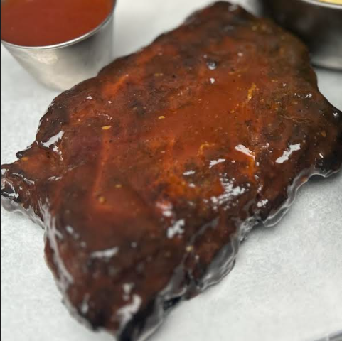 Smoked Rack of Pork Ribs 