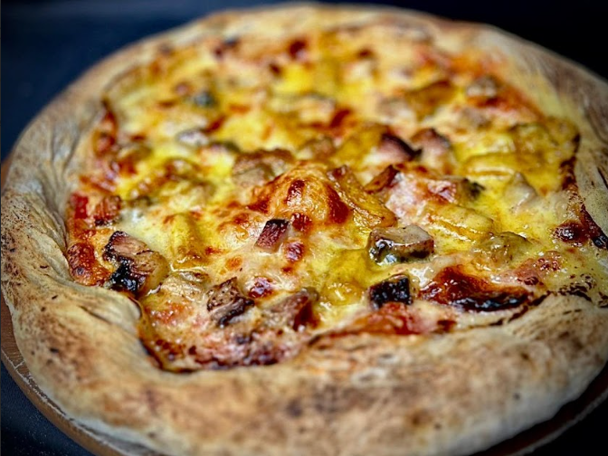 Ham and pineapple