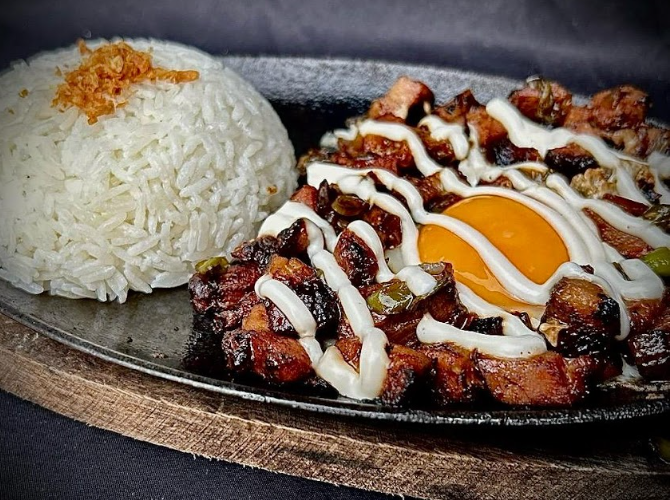 Smoked Pork Belly Sisig