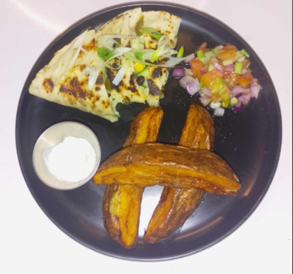 Chili Cheesy Quesadilla