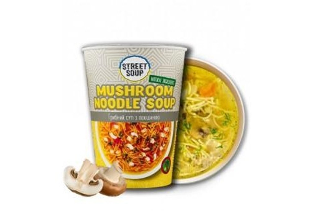 Суп STREET SOUP Грибний з локшиною