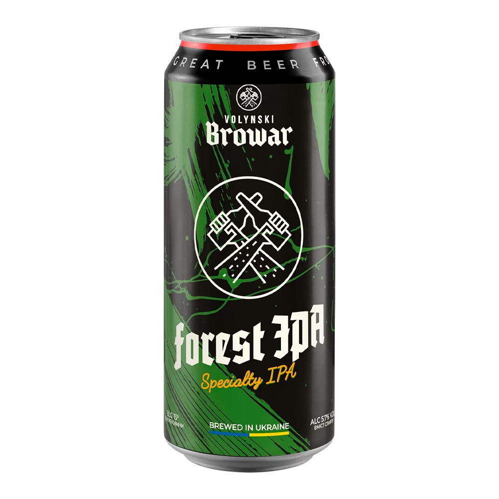 Пиво  "Forest IPA" нефільт. 0,5