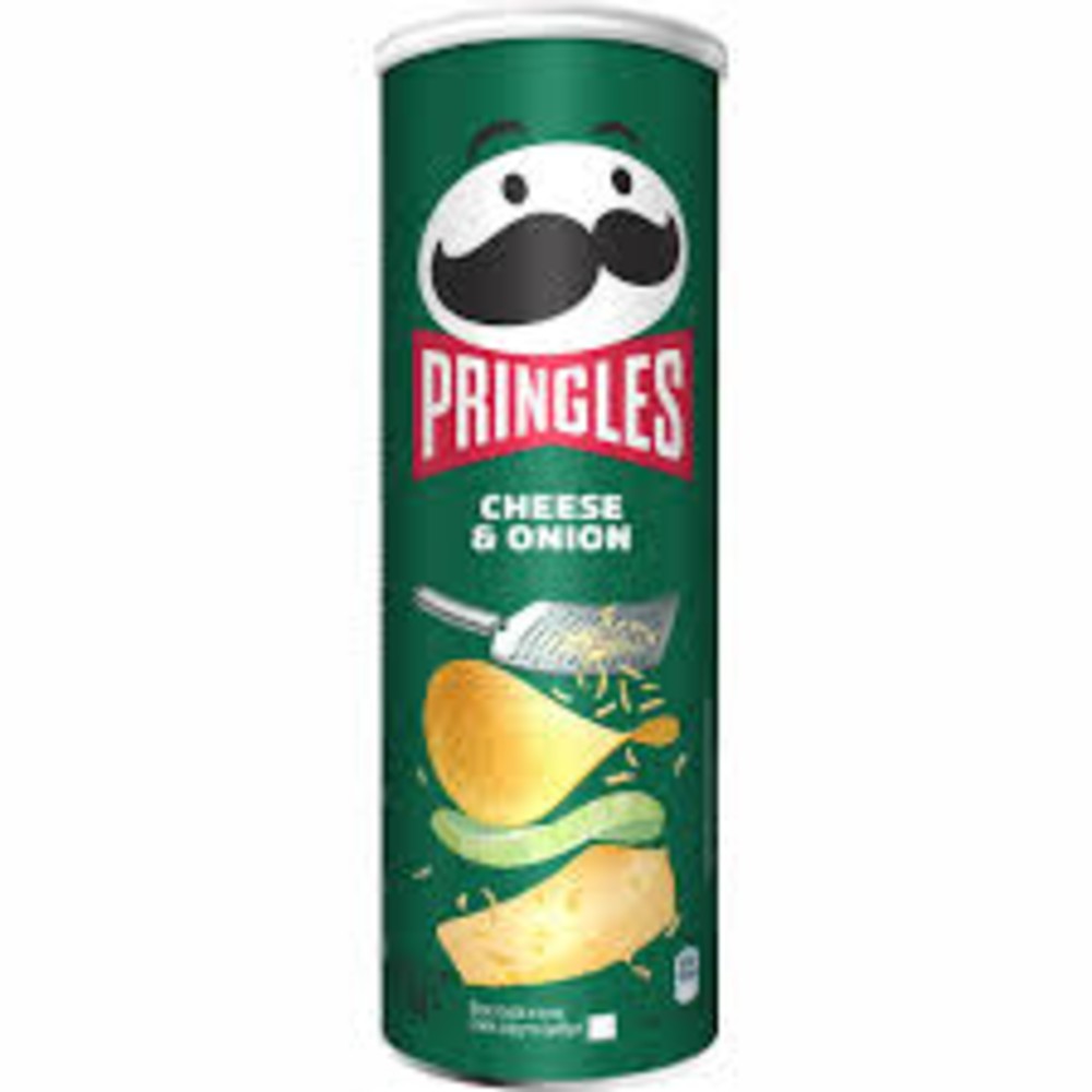 PRINGLES ЧІПСИ СИР ЦИБ 165Г