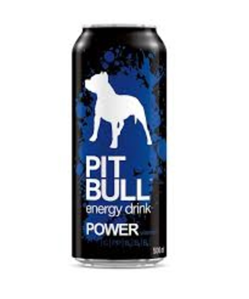 Піт Буль Пауер 0,5л безалк. ен. нап. сильногаз.