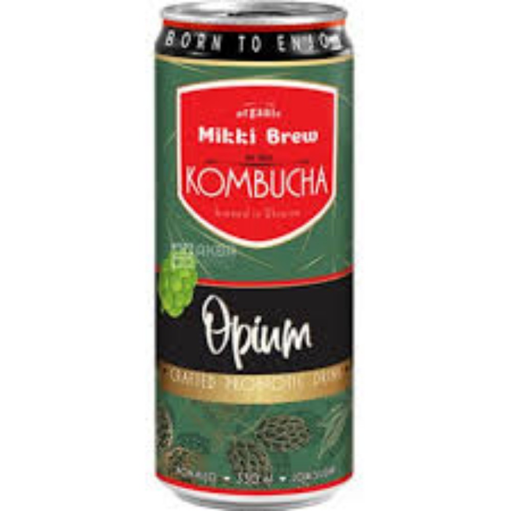 комбуча "Opium" 0,33 л. з/б TM MIKKI BREW