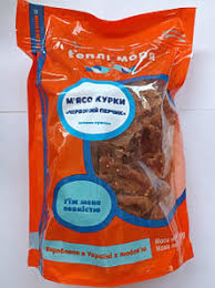 М'ясо курки солоно-сушене "Червоний перчик"