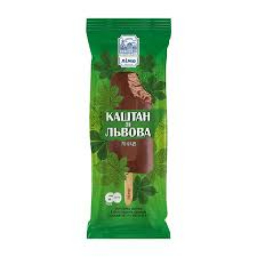 КАШТАН ЗІ ЛЬВОВА з шоко. смак. в конд. глазурі 70г