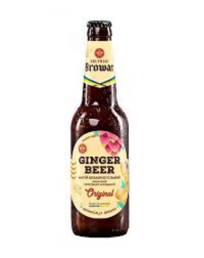 Напій "Ginger Beer" б/а імбирний с/г 0,35л.