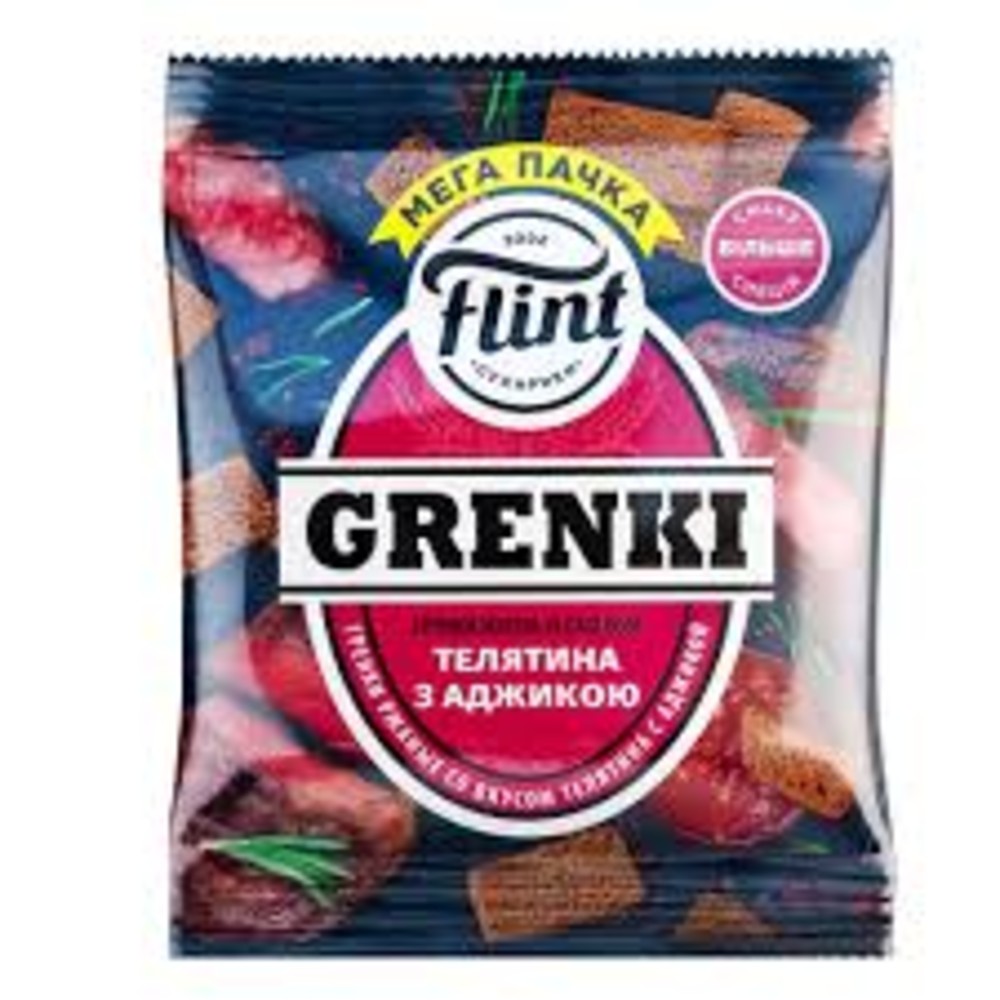 FLINT ГРІНКИ ТЕЛЯТ 3 АДЖ. 100г