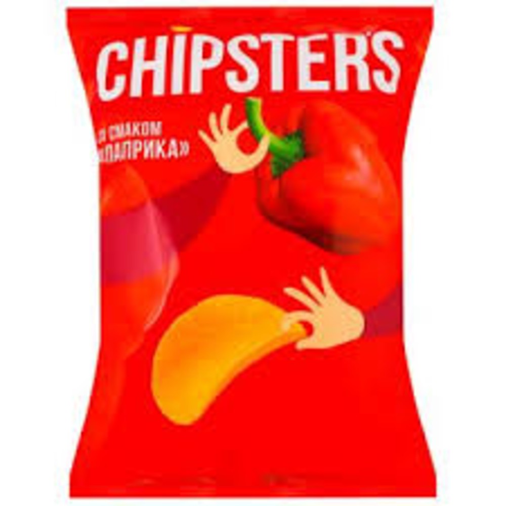 Чипси CHIPSTER'S "Паприка" 110г