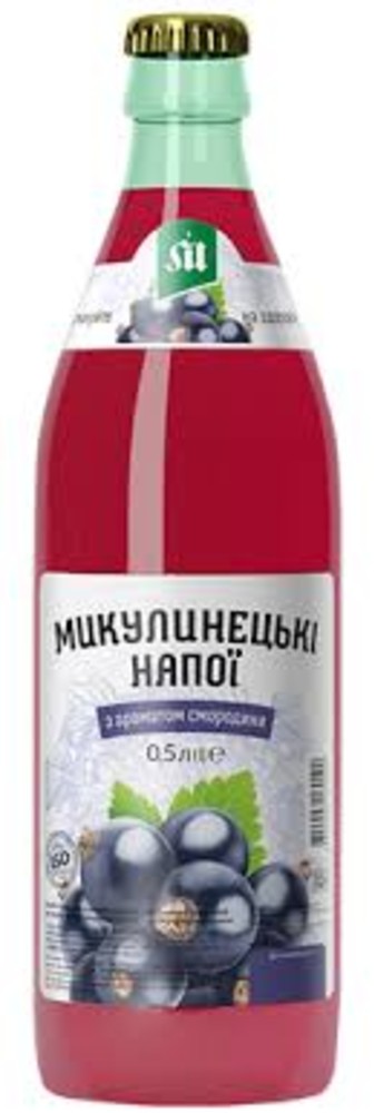Напій "Смородина" 0,5л. ТМ Микулин