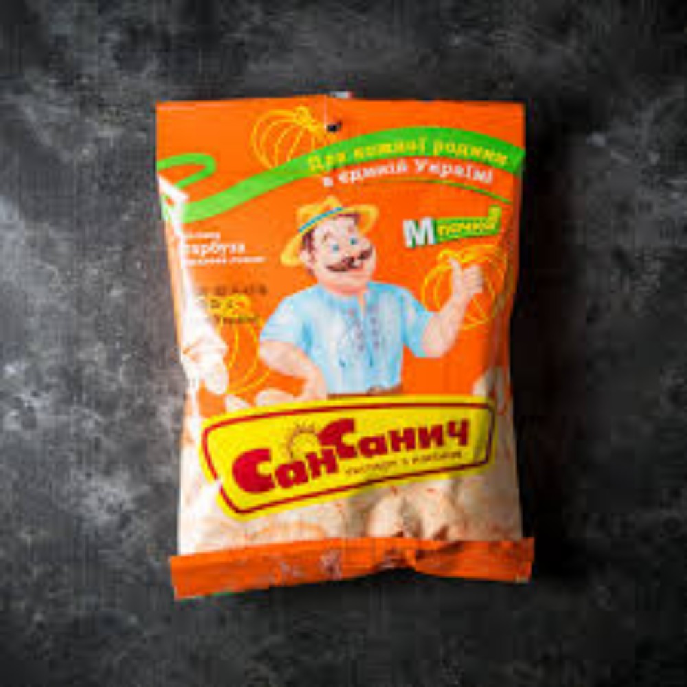 Насіння гарбуза смажене солоне ТМ "Сан Санич" 80г