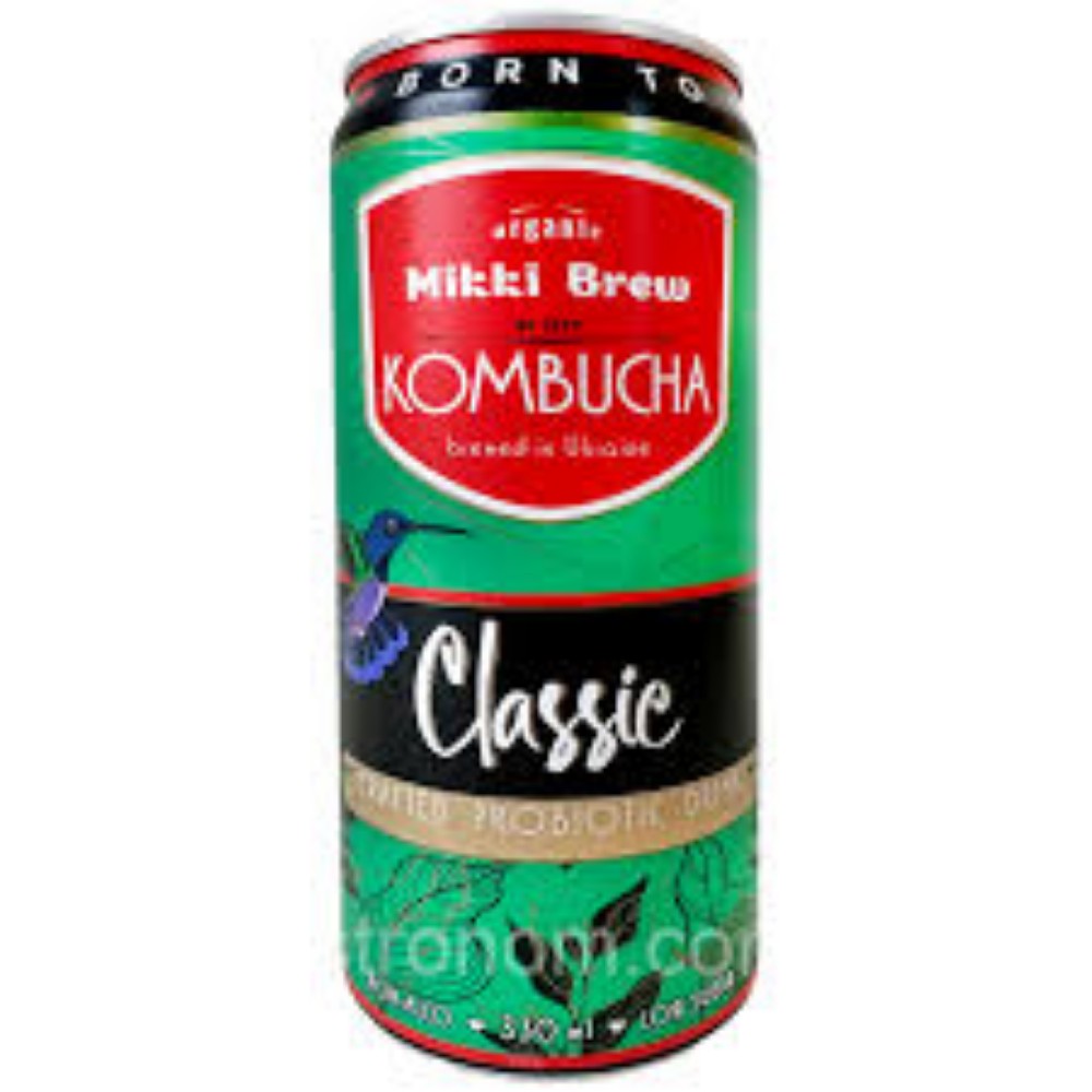 комбуча "CLASSIC" 0,33 л. з/б TM MIKKI BREW