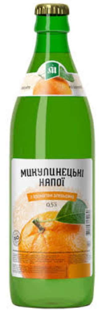 Напій "Апельсин" 0,5л. ТМ Микулин