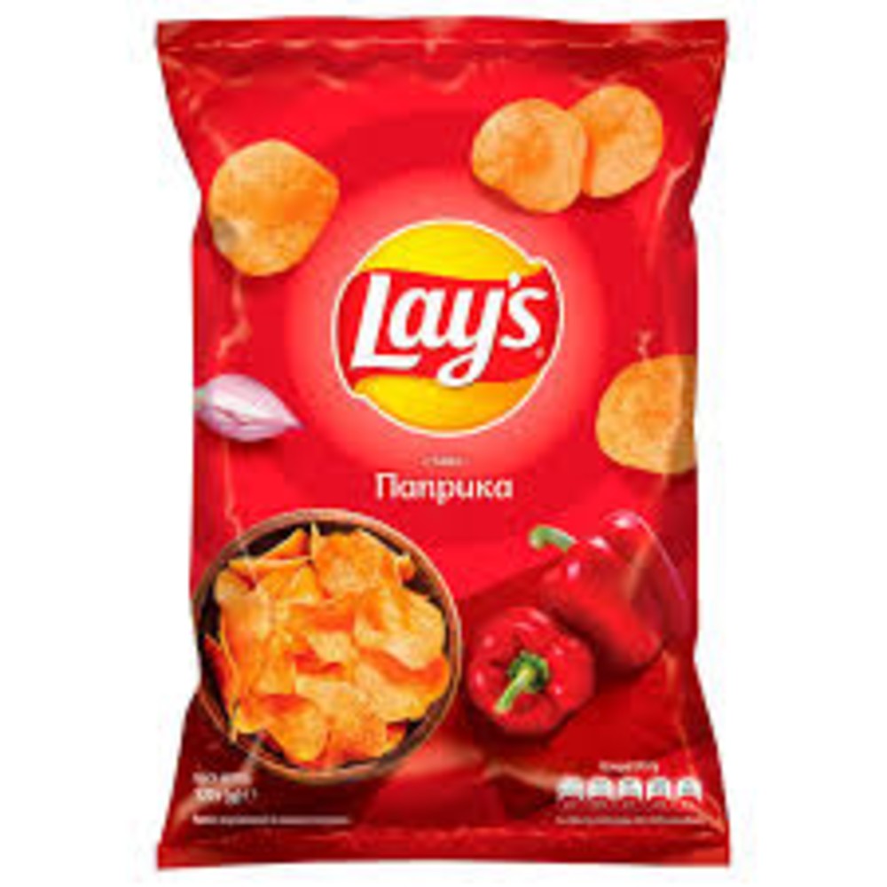 LAY'S ЧІПСИ ПАПРИКА 120Г
