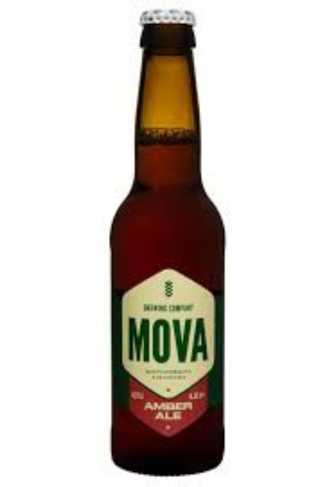 MOVA пиво Amber Ale світле 0,33л