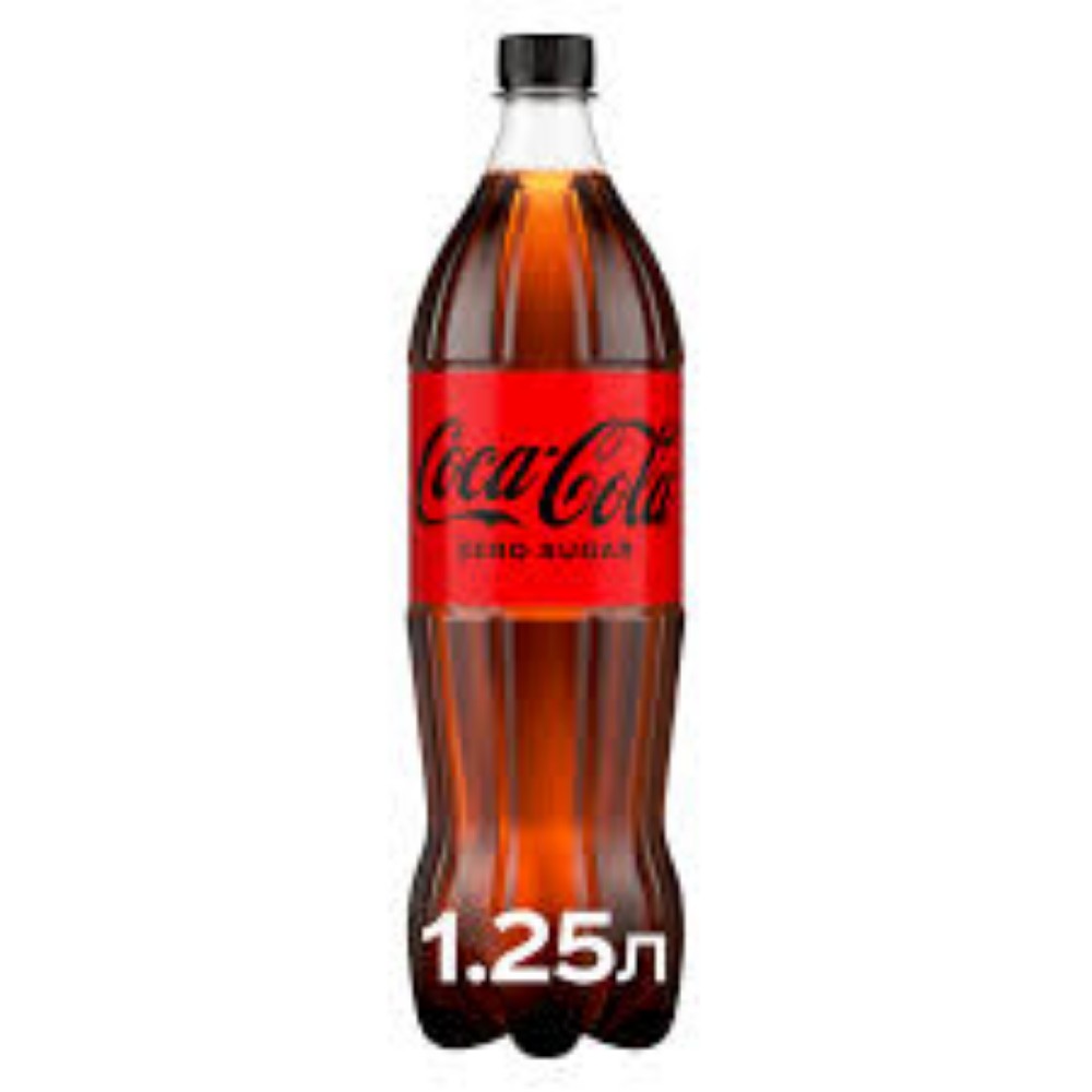 СОСА-COLA ZERO НАПІЙ ГАЗОВАНИЙ 1.25