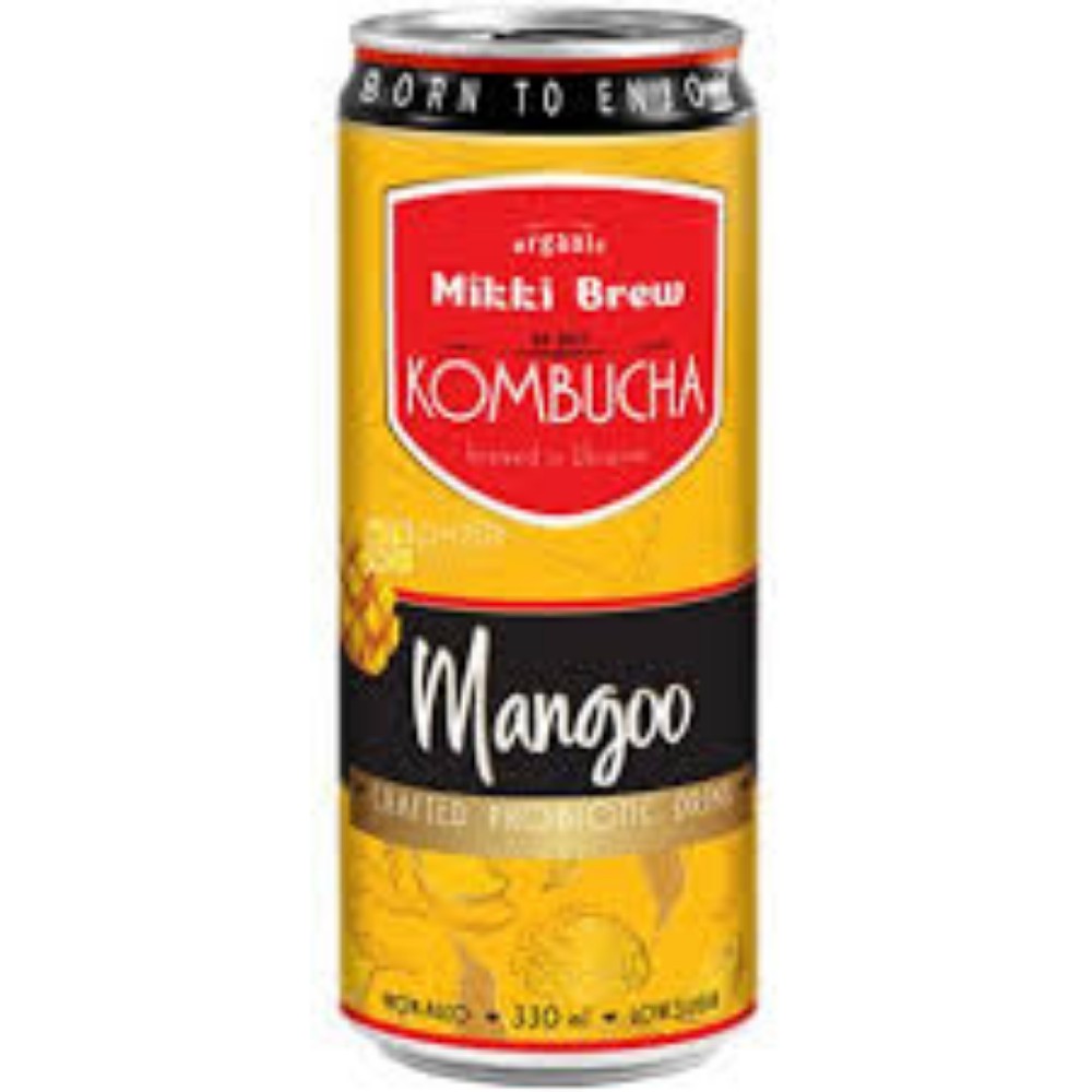 комбуча "Mangoo" 0,33 л.з/б TM MIKKI BREW