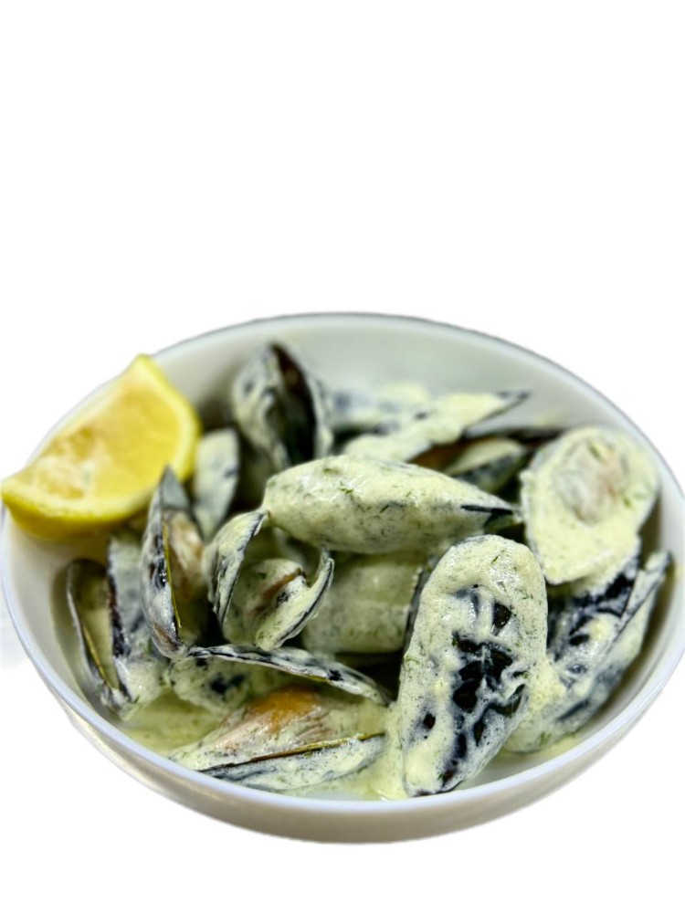 Мідія в вершково часниковому соусі 300гр