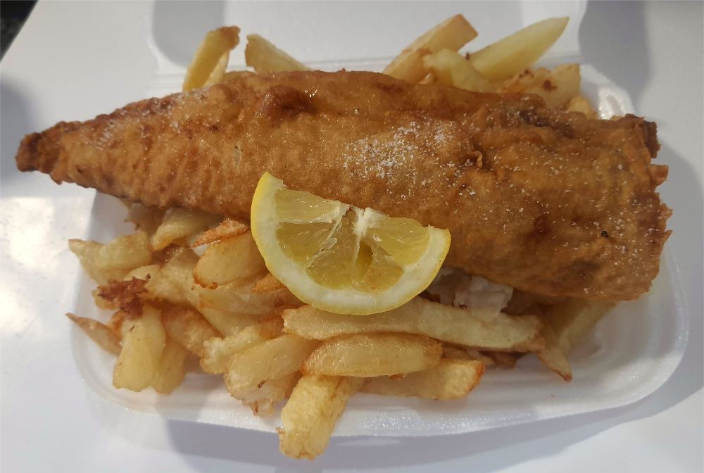 Hake Fillet & Chips
