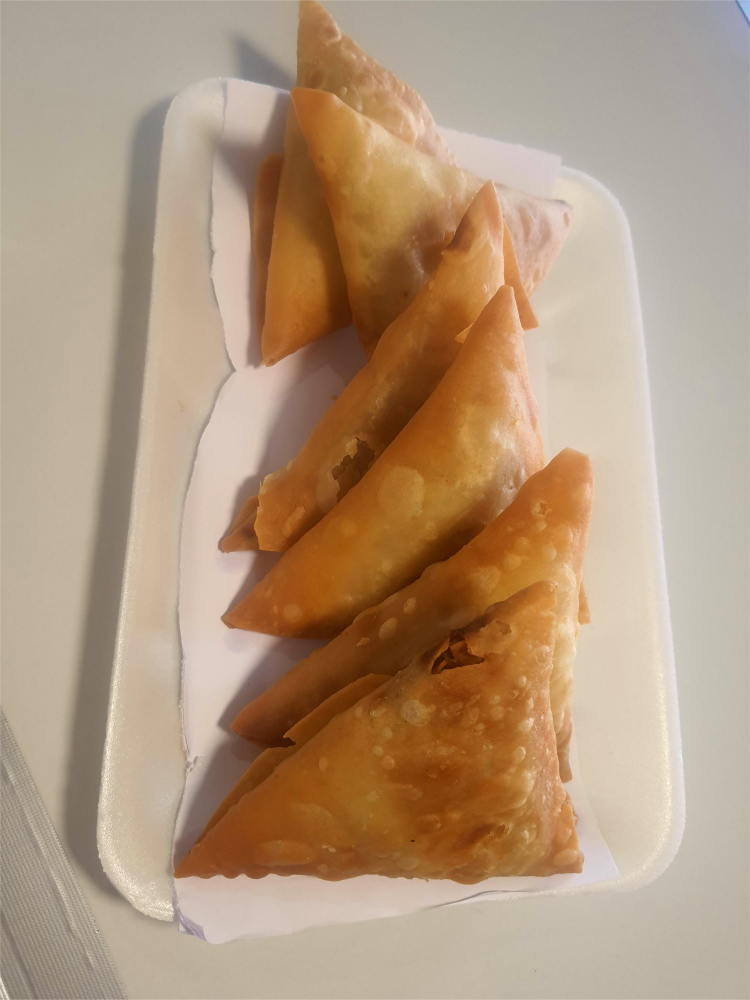 Small samoosas