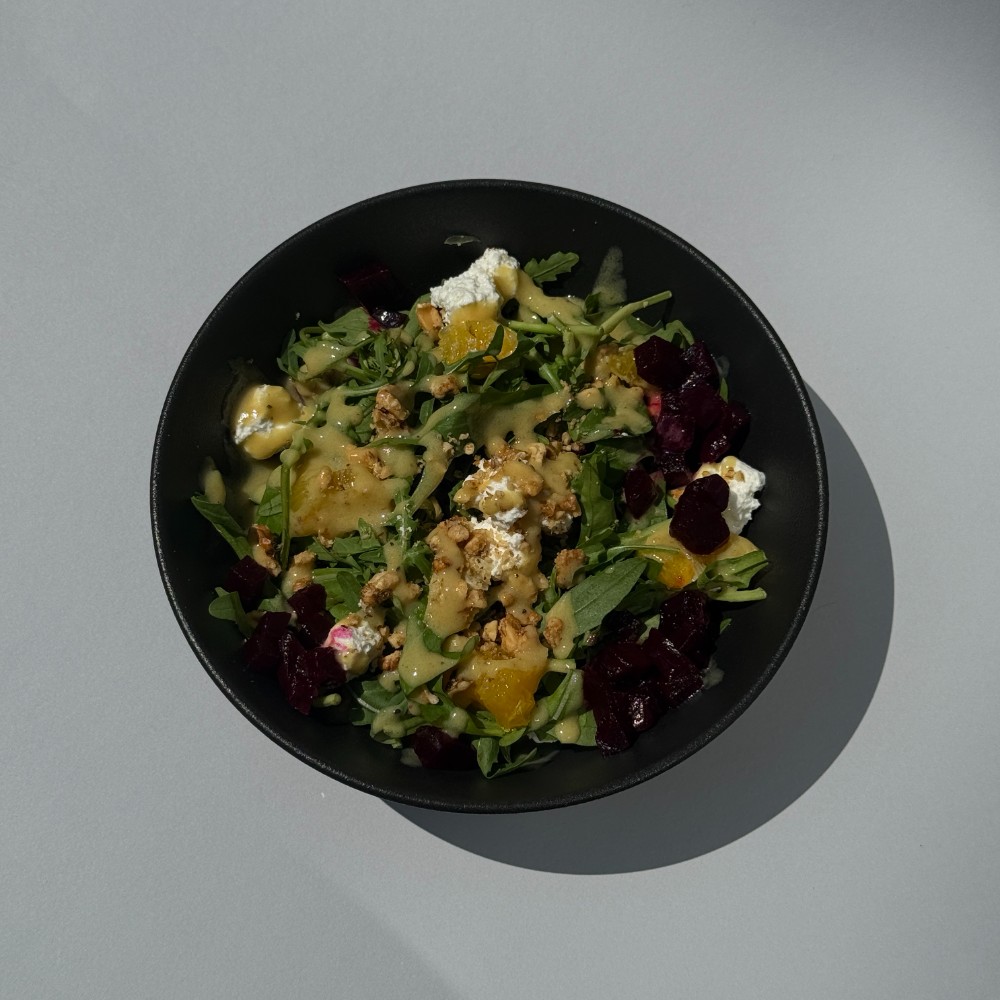 summer salad with orange