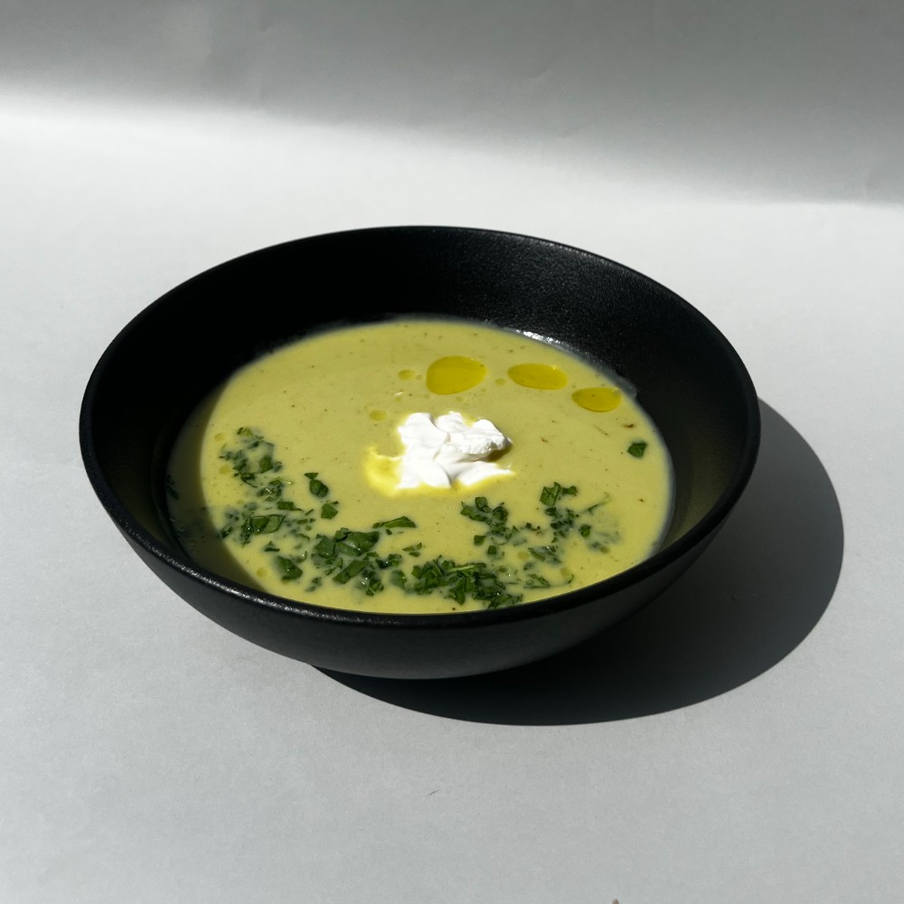 pea cream soup