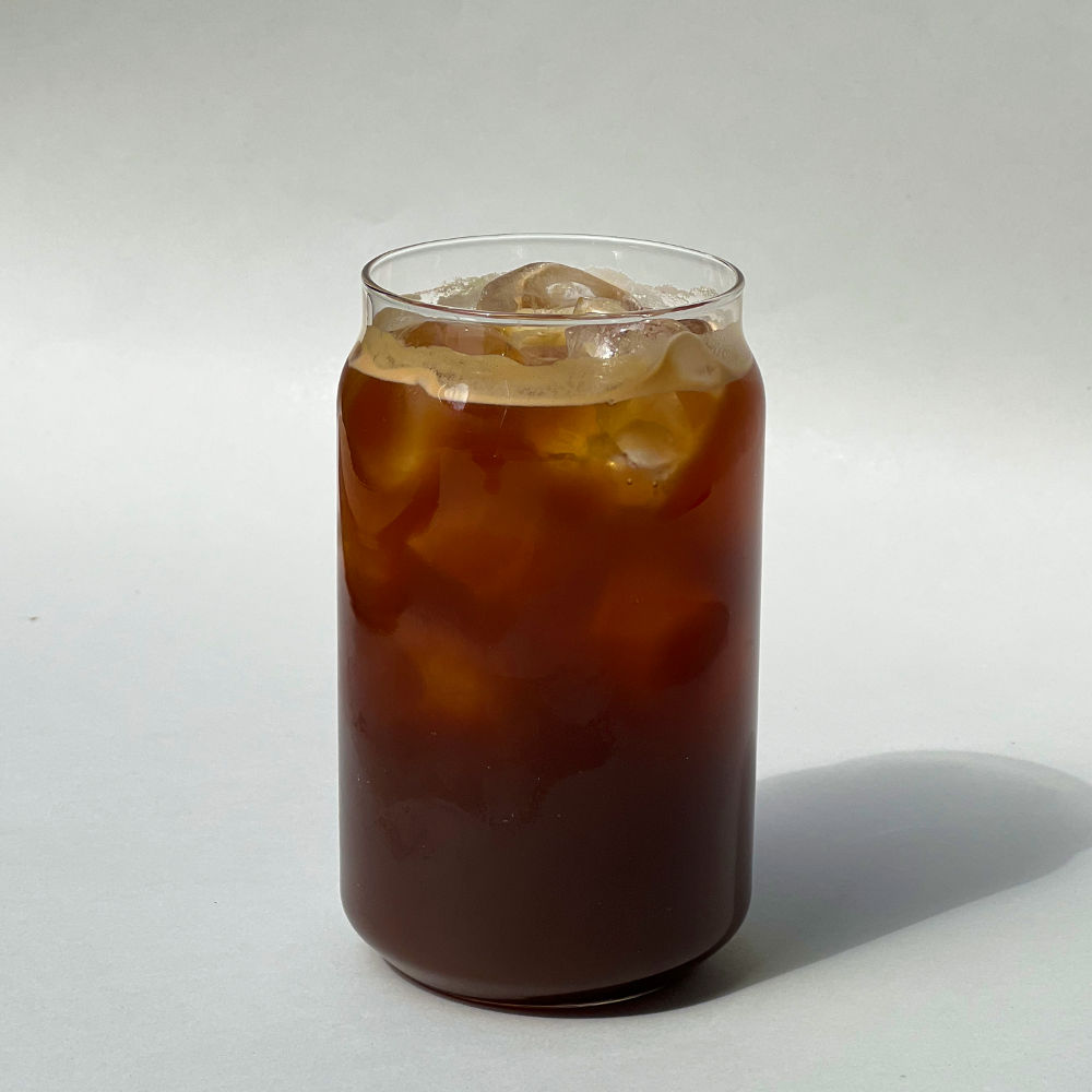 cold black (decaf)
