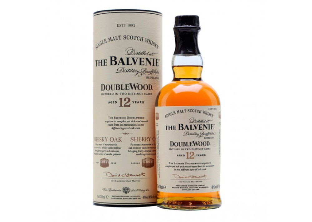 Віскі Односолодовий Balvenie 12 yo Doublewood