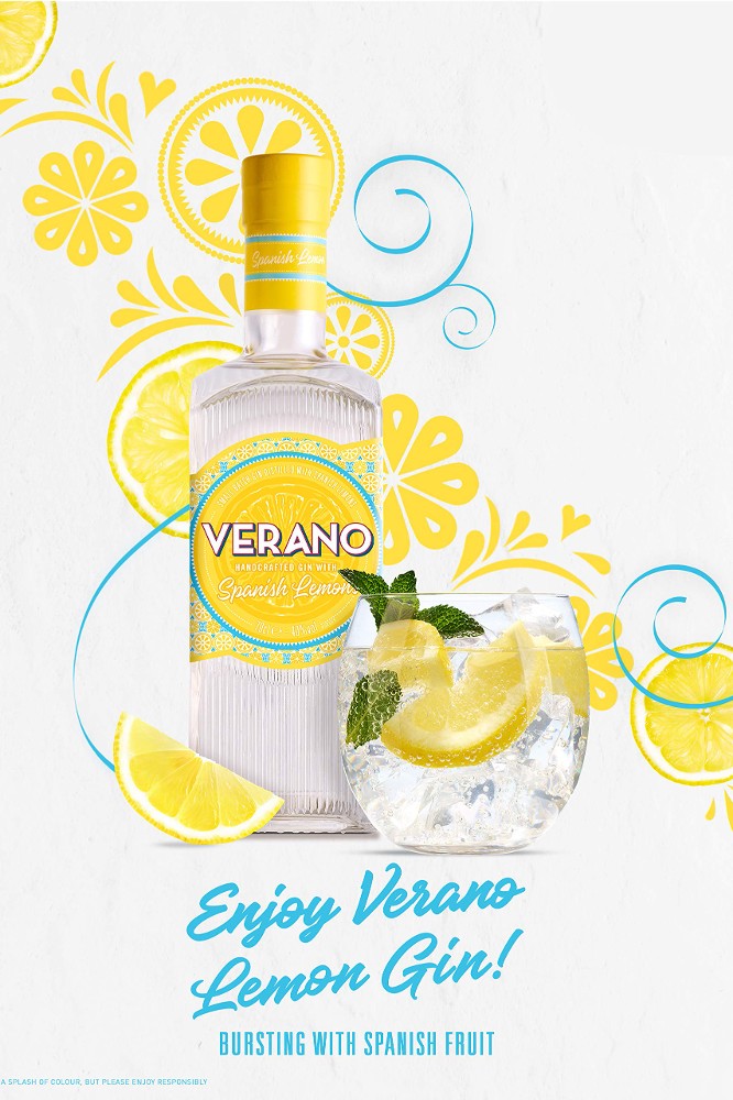 Джин Verano Spanish Lemon