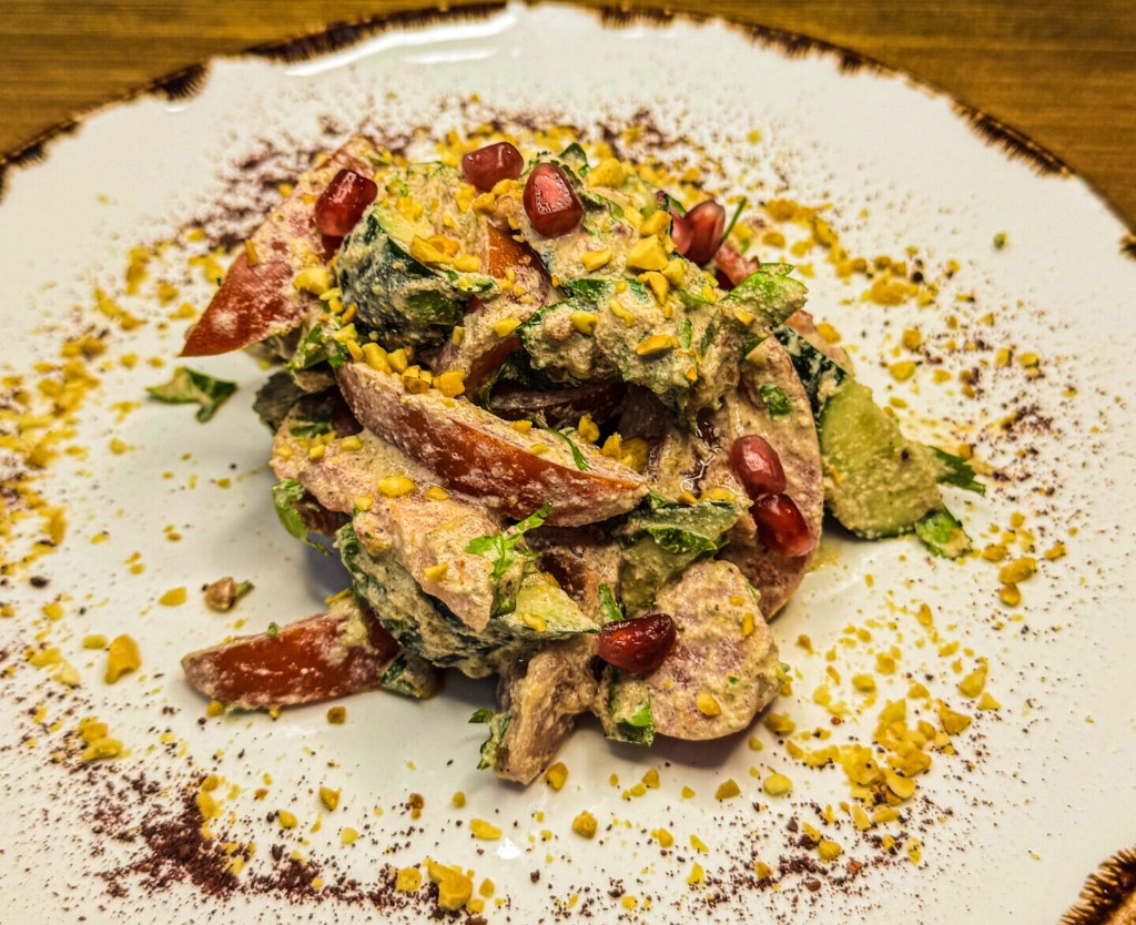 Тбіліський овочевий салат/Tbilisi vegetable salad