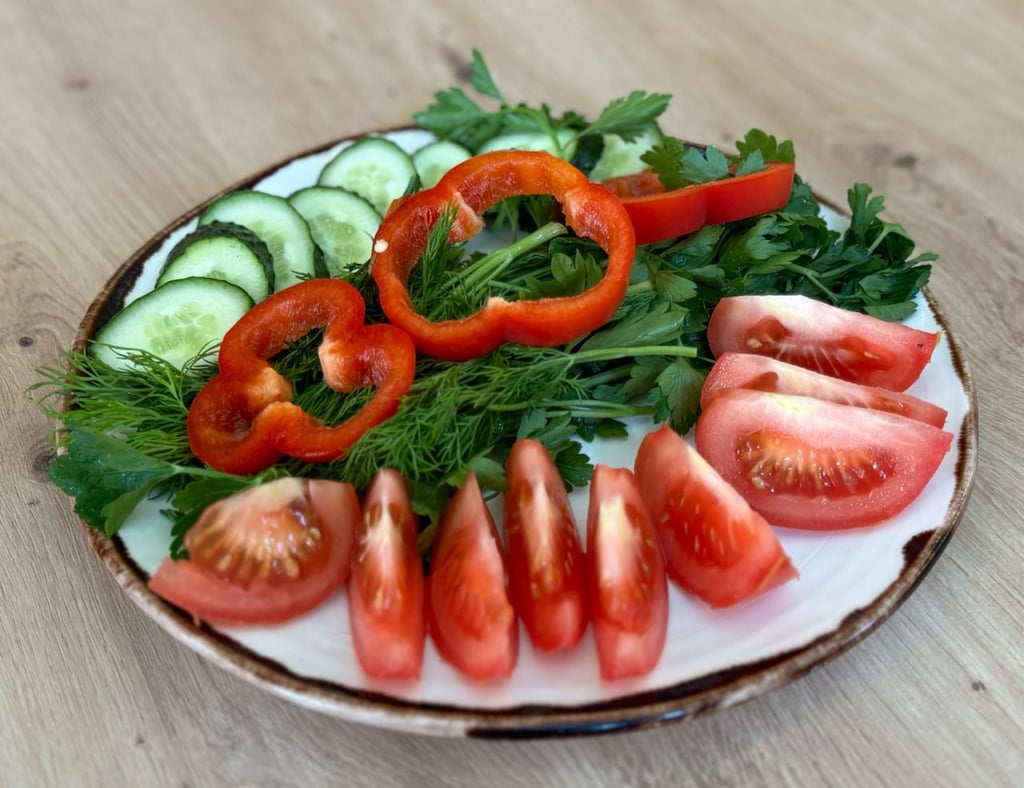 Букет зі свіжих овочів/Fresh vegetables