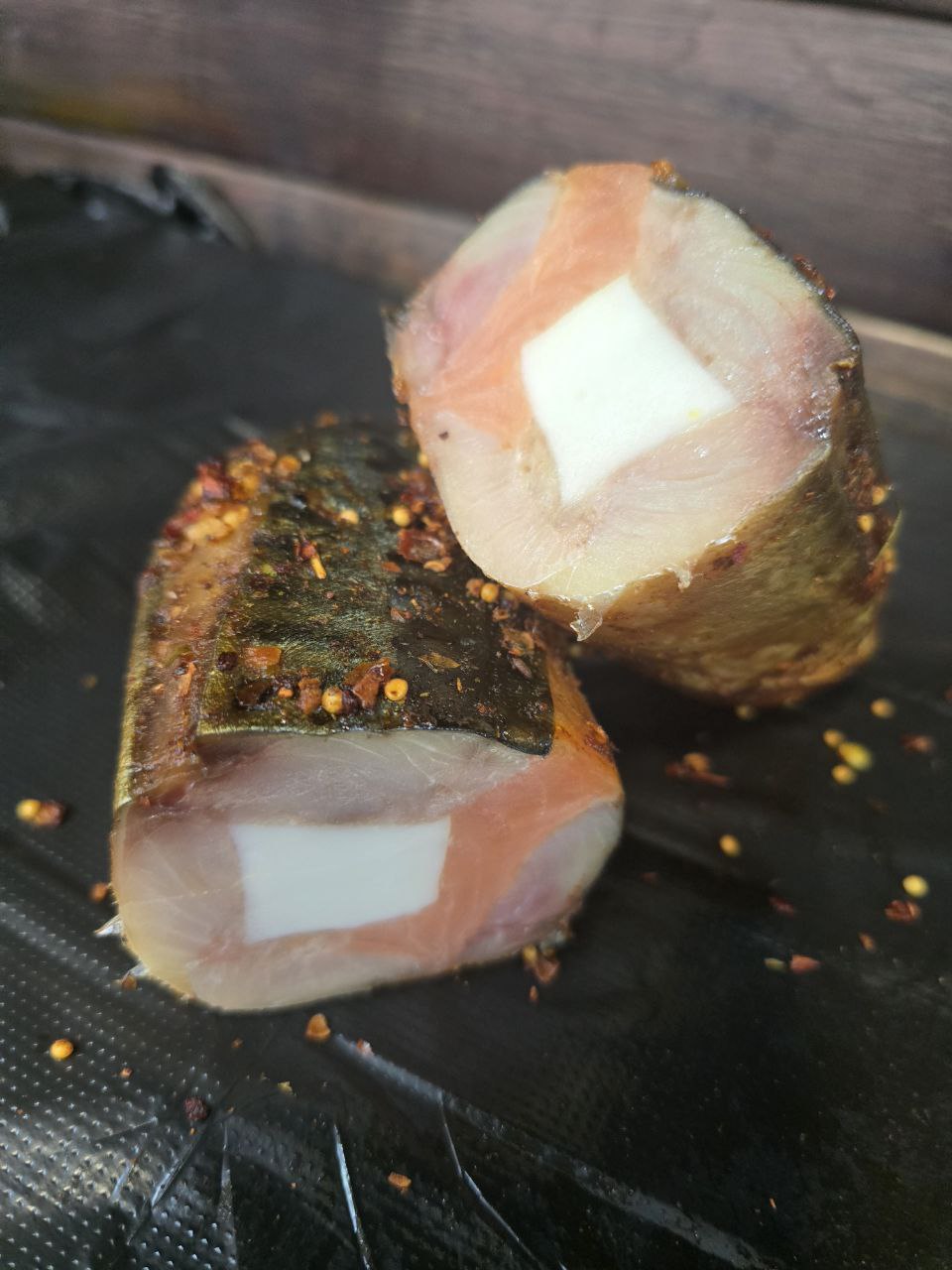 Скумбрія рулет кальмар