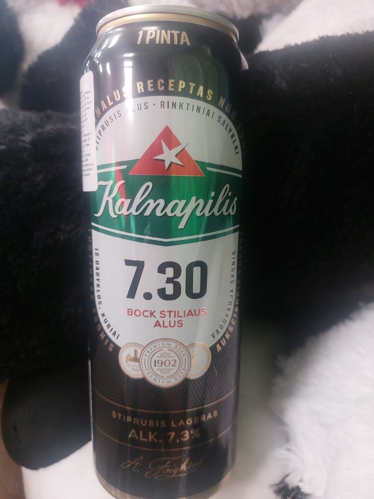 Пиво Kalnapilis7.30 0.568л. ж/б,шт