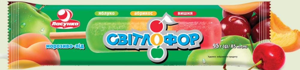 Морозиво лід Світлофор, шт