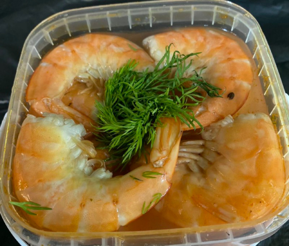 Королівські Креветки без голови ТОМ ЯМ