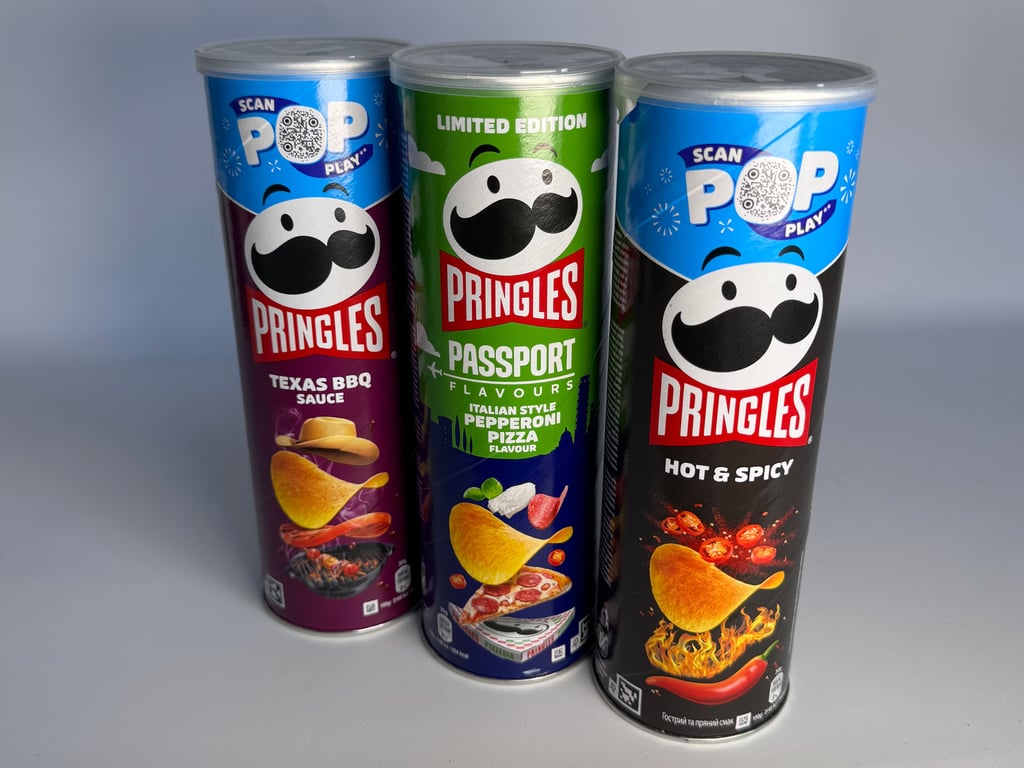 Чіпси PRINGLES
