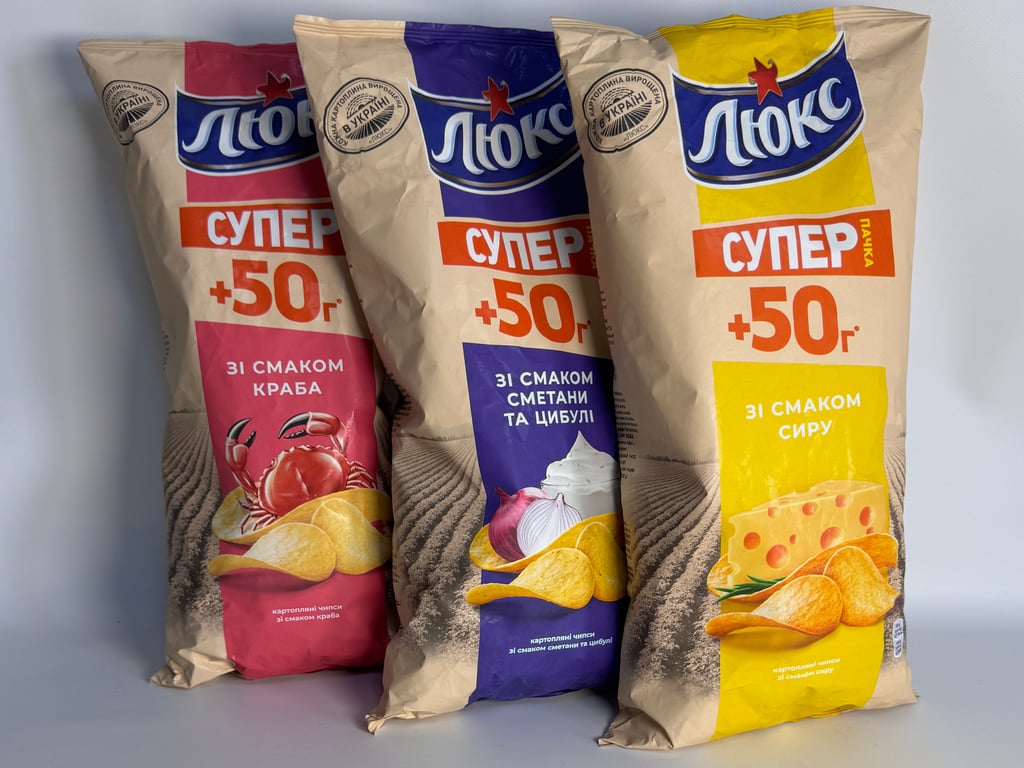 Чіпси Люкс 233г