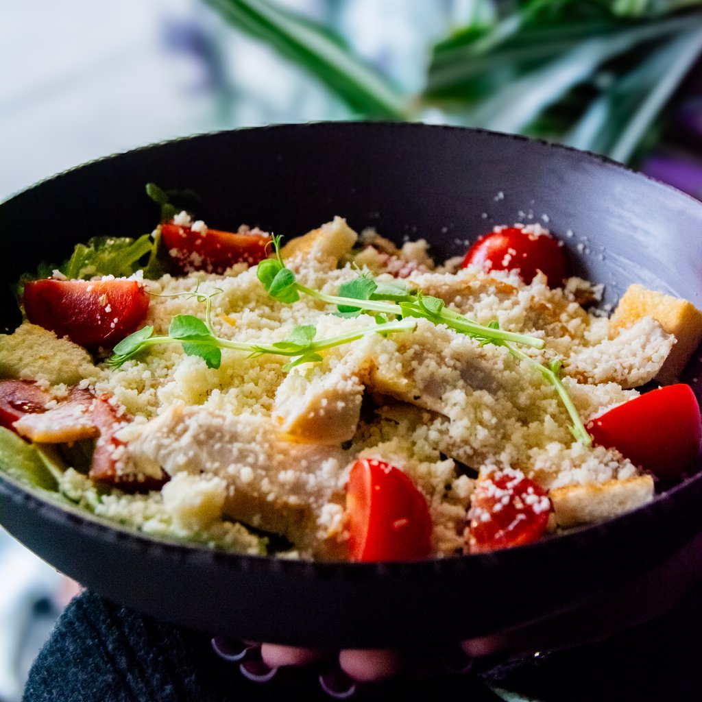 Салат Цезар з куркою