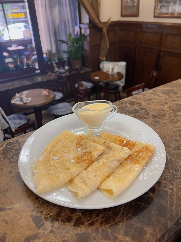 Млинці з джемом