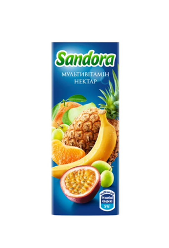 Сік сандора мультивітамін 0.2