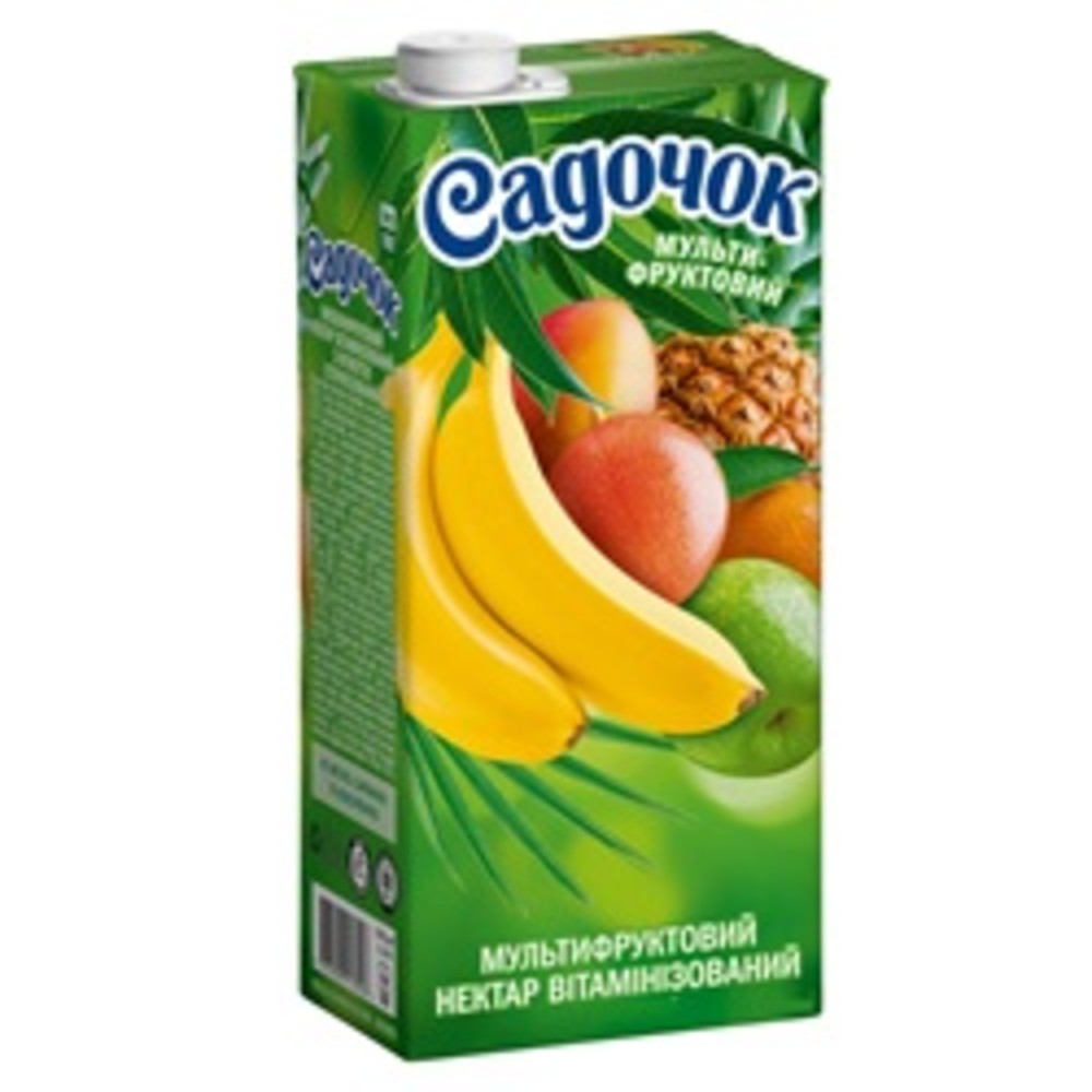 Сік Садочок мультифрукт 0.950